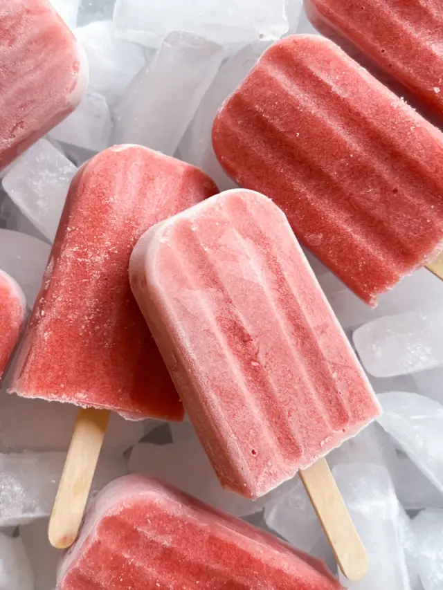 Strawberry Mango Bone Broth Popsicles Story