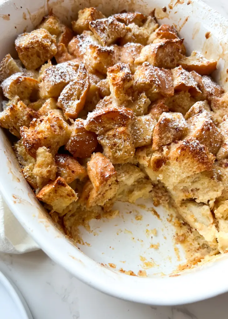 Eggnog Bread Pudding - Made in Motherhood