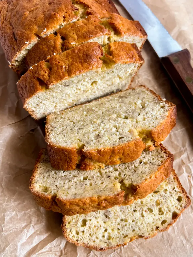 4-Ingredient Banana Bread Story